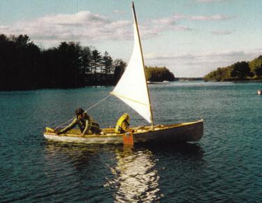 John's Classic 14 under sail