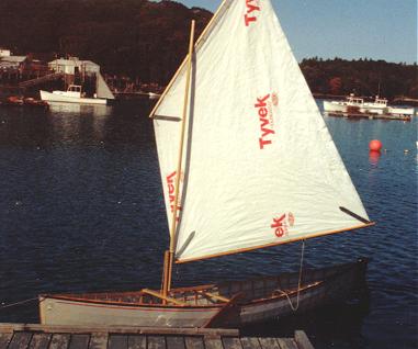 SnowShoe 16 with a Jiffy-Sail